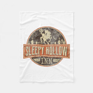Sleepy Hollow Alloween Horseman Fleece Blanket