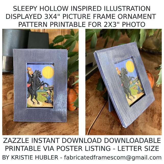 Sleepy Hollow Art Frame Ornament For 2x3 Photo Poster (Creator Uploaded)