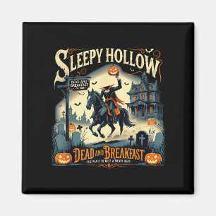 Sleepy Hollow Breakfast Spooky Halloween Magnet