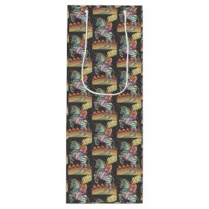 SLEEPY HOLLOW CIRCUS CLOWN, UNICORN ZEBRA WINE Bag
