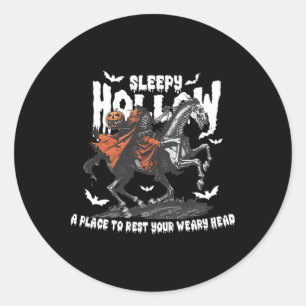 Sleepy Hollow Classic Round Sticker