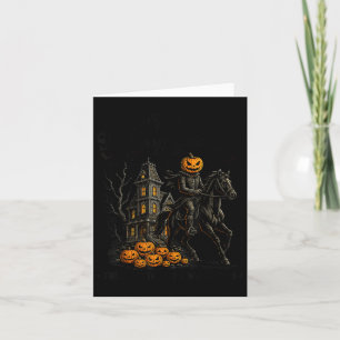 Sleepy Hollow Dead And Breakfast Est 1869 Headless Card