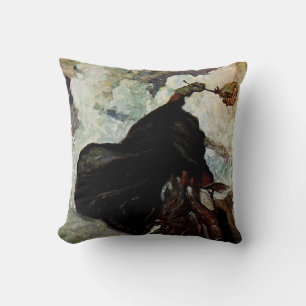 Sleepy Hollow: He Saw the Goblin Rising Cushion