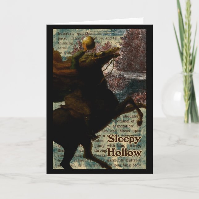 Sleepy Hollow Headless Horseman Card (Front)