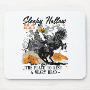 Sleepy Hollow Headless Horseman Halloween Costume Mouse Pad