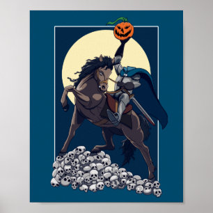 Sleepy Hollow Headless Horseman   Halloween Poster