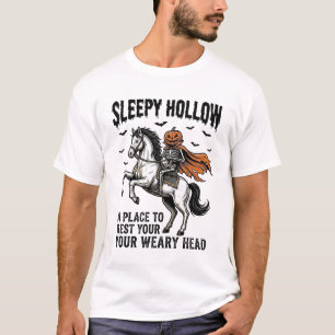 Sleepy Hollow Headless Horseman Vintage Halloween T-Shirt