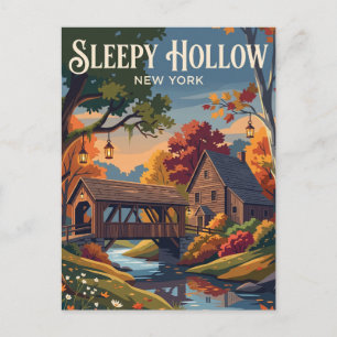 Sleepy Hollow, New York, USA USA Postcard