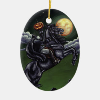 sleepy hollow painting ornament