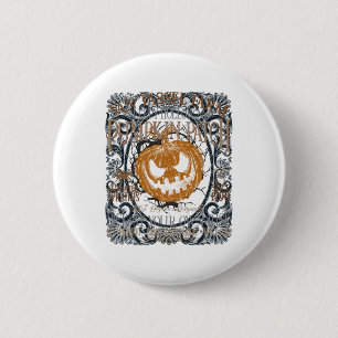Sleepy Hollow Pumpkin Picking Farm Funny Halloween 6 Cm Round Badge