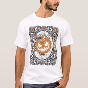 Sleepy Hollow Pumpkin Picking Farm Funny Halloween T-Shirt