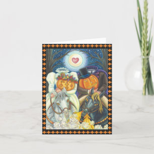 SLEEPY HOLLOW WEDDING HALLOWEEN NOTE CARD *Verse