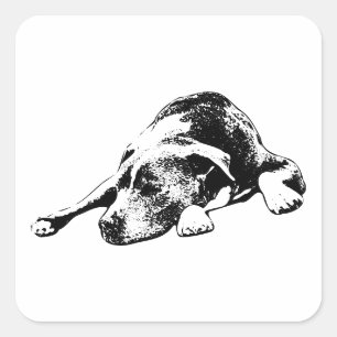 Sleepy Ink Companion Square Sticker