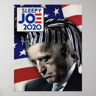 Sleepy Joe Biden 2020 Election Poster