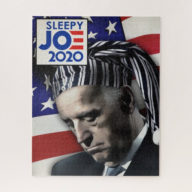Sleepy Joe Biden Jigsaw Puzzle (Vertical)