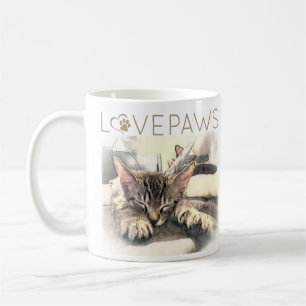 Sleepy Kitten  Coffee Mug