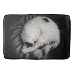 Sleepy Kitty Bath Mat