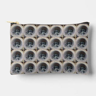 Sleepy Kitty Cat by Shirley Taylor Accessory Pouch