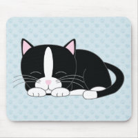 Sleepy Kitty {Tuxedo}