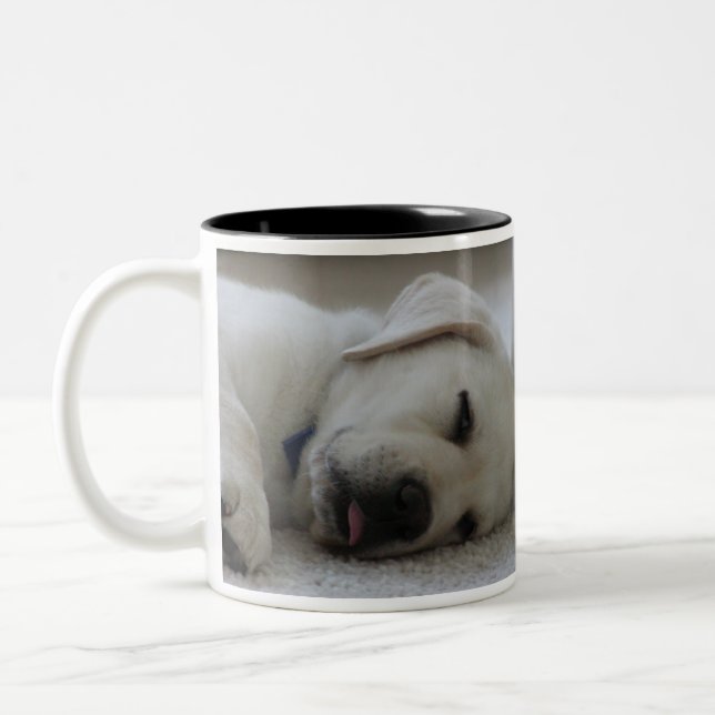 SLEEPY LAB Two-Tone COFFEE MUG (Left)