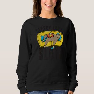 Sleepy Lazy Sloth Cute Animal Funny Sloth Sweatshirt