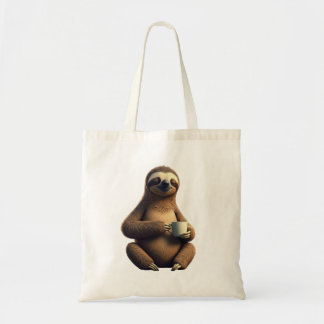 'Sleepy Like a Sloth' Tote Bag