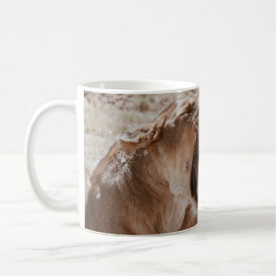 SLEEPY LION COFFEE MUG