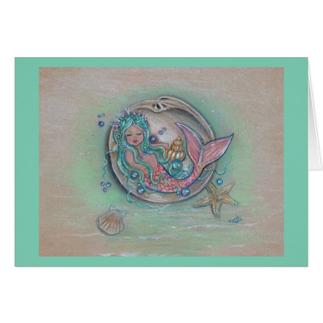 Sleepy little mermaid by Renee Lavoie (Front Horizontal)