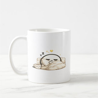Sleepy Lunio Cosy Morning Coffee - Cute Kawaii Mug