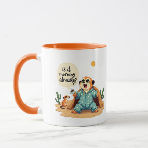 Sleepy Meerkat Mug