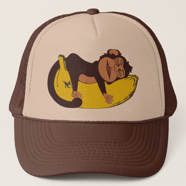 Sleepy Monkey Hat (Front)