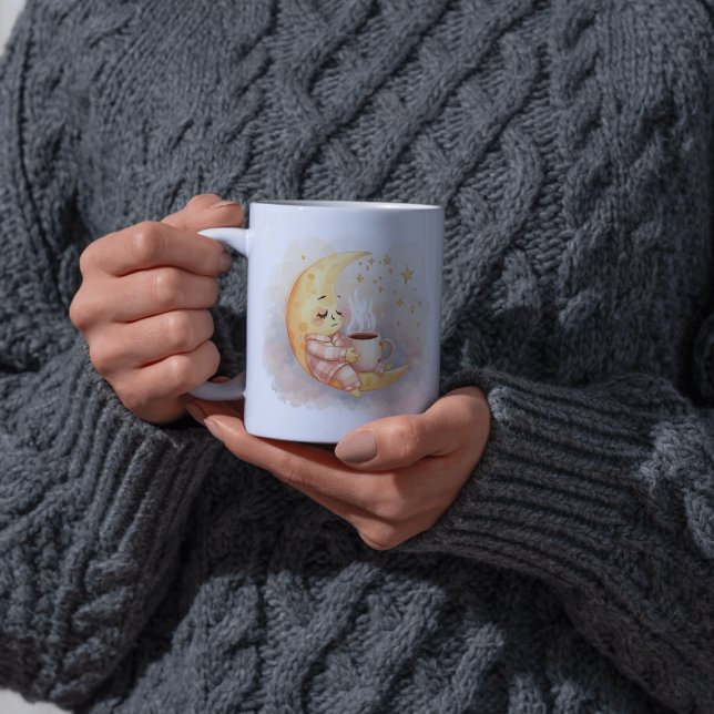Sleepy Moon Coffee Mug – Cosy Night Dream (Creator Uploaded)
