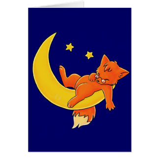 Sleepy Moon Fox