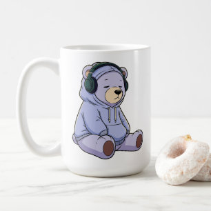 Sleepy Panda Hugging Coffee Mug – Cosy Vibes