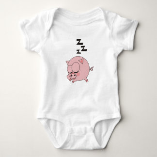 Sleepy Pig Baby Bodysuit