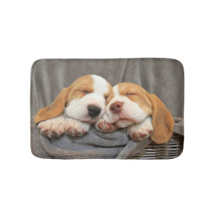 Sleepy Puppies Bath Mat
