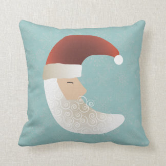 Sleepy Santa Half Moon Christmas Bendel Cushion