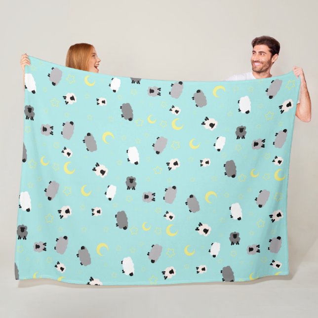 Sleepy Sheep Blanket | Large Sheep Blanket | B4L (In Situ)
