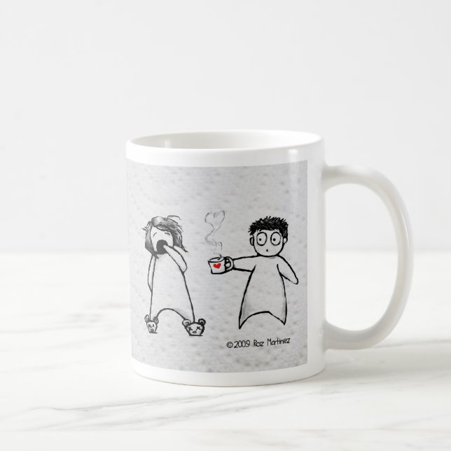 Sleepy sleepy coffee mug (Right)