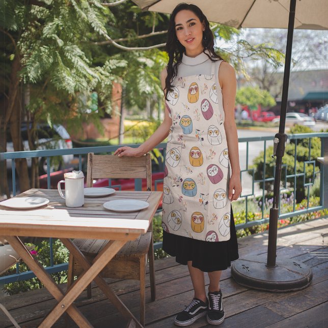 Sleepy Sloth Apron (Creator Uploaded)