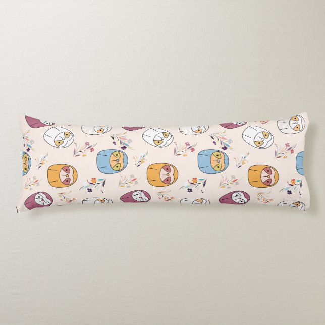 Sleepy Sloth Body Cushion (Front)