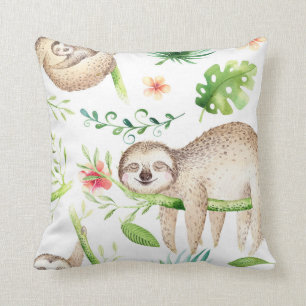 Sleepy Sloth Cushion
