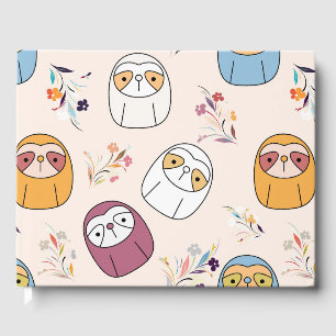 Sleepy Sloth Guest Book