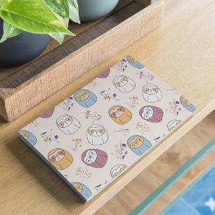 Sleepy Sloth Notepad