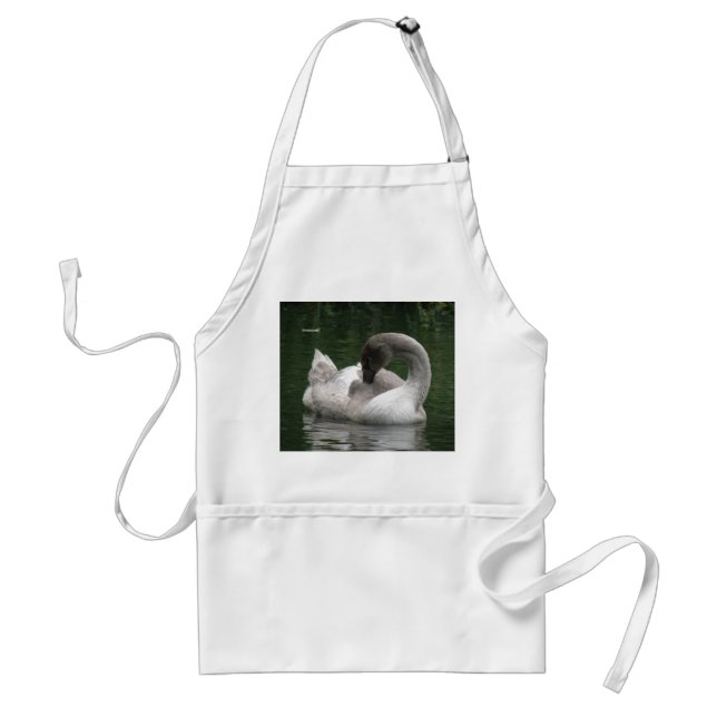 Sleepy Swan Apron (Front)