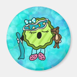 Sleepy Time Pickle   Night Night Jammies Magnet