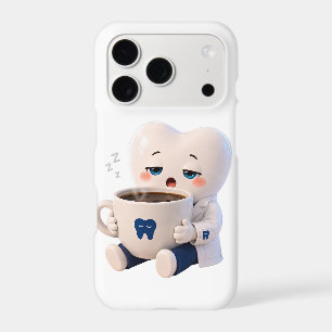 Sleepy Tooth Dentist Coffee Cute Phone Case