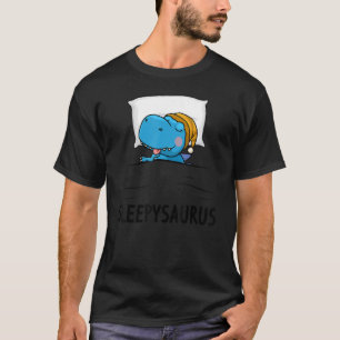 Sleepysaurus nigh Dinosaur Dino Rex nightgown Slee T-Shirt