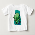 Sleepytime Cthulhu Infant T-Shirt<br><div class="desc">Dread Cthulhu occasionally stirs from his ageless slumber in the tomb-city of sunken R'lyeh. Usually he just wants a glass of water.</div>