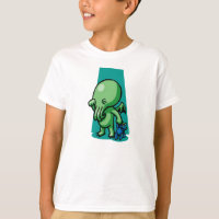 Sleepytime Cthulhu Kids T-Shirt